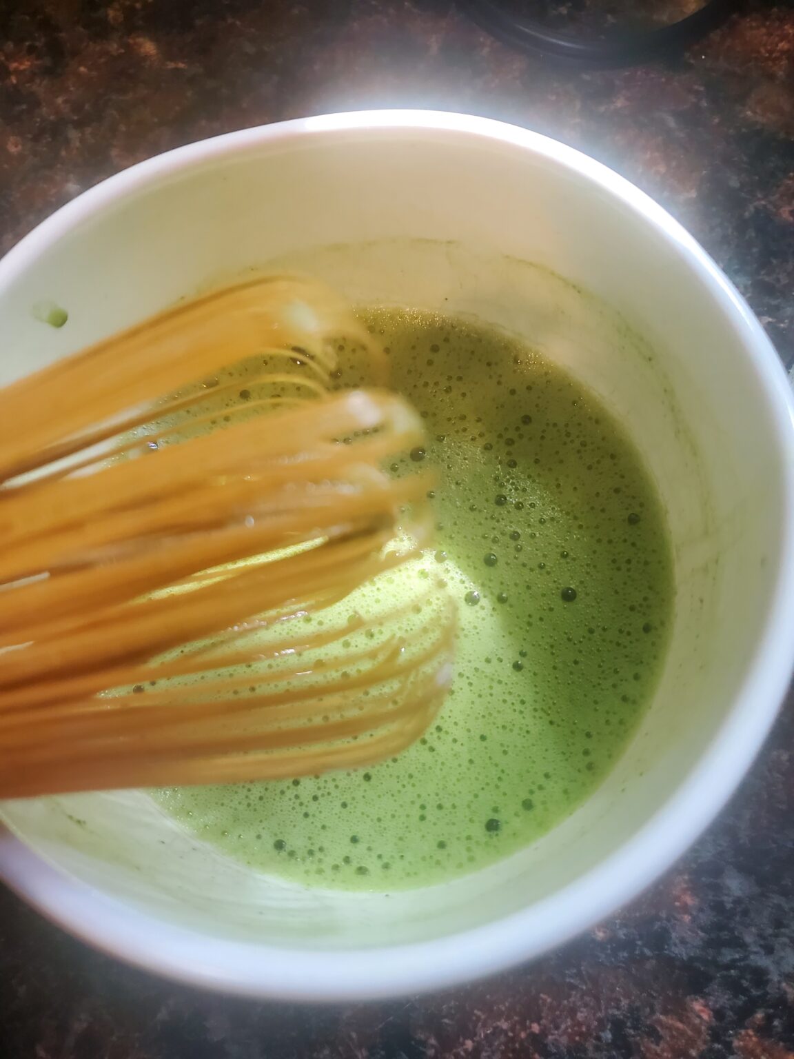 Why you need to soak your matcha whisk. Jordan's Tea Room